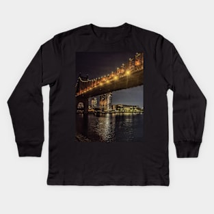 Queensboro Bridge, Manhattan, New York City Kids Long Sleeve T-Shirt